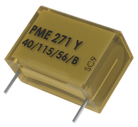 KEMET PME271 Paper Capacitor, 300V ac, ±20%, 10nF, Through Hole