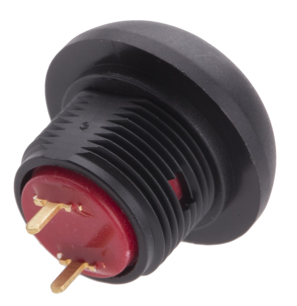 RS PRO Miniature Push Button Switch, Momentary, PCB, 13.6mm Cutout, SPST, 30V dc, IP67