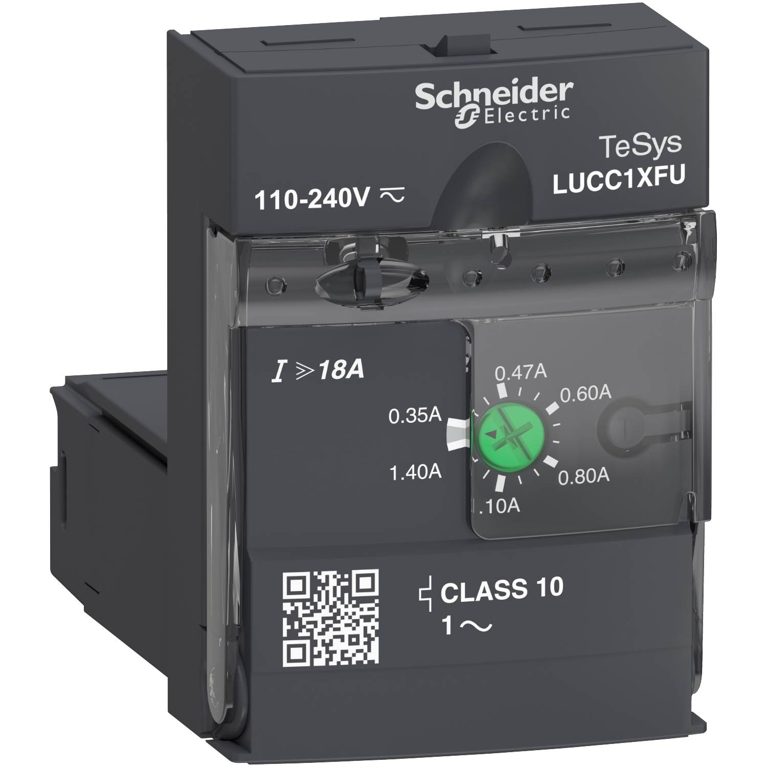 Schneider Electric TeSys Advanced Motor Starter, 0.35 → 1.4 A