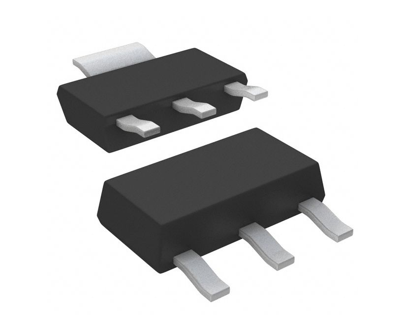 Vishay Single 1 Type N-Channel MOSFET, 2.7 A, 60 V, 4-Pin SOT-223
