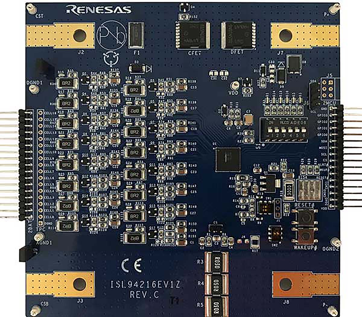 Renesas Electronics ISL94216EVKIT1Z Battery Monitoring for ISL94216 for ISL94216