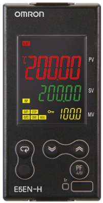 Omron E5EN Panel Mount PID Temperature Controller, 48 x 48mm, 3 Output With additional card, 24 V ac/dc Supply Voltage