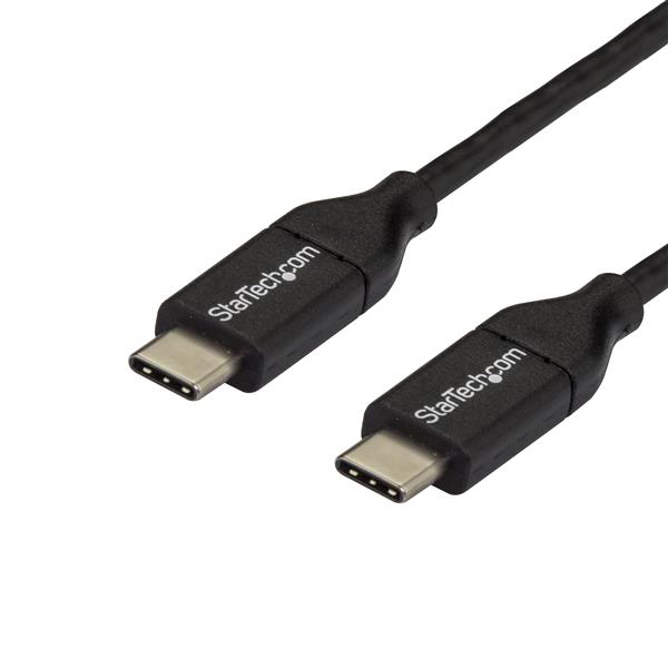 StarTech.com USB 2.0, Male USB C to Male USB C, 480Mbps, 3m, 60W