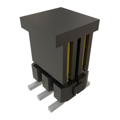 Samtec TSM Series Vertical Surface PCB Header, 6 Contact(s), 2.54 mm Pitch, 2 Row, Unshrouded