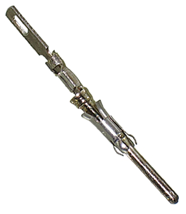 TE Connectivity Male Solder Circular Connector Contact, Wire Size 16 to12 AWG