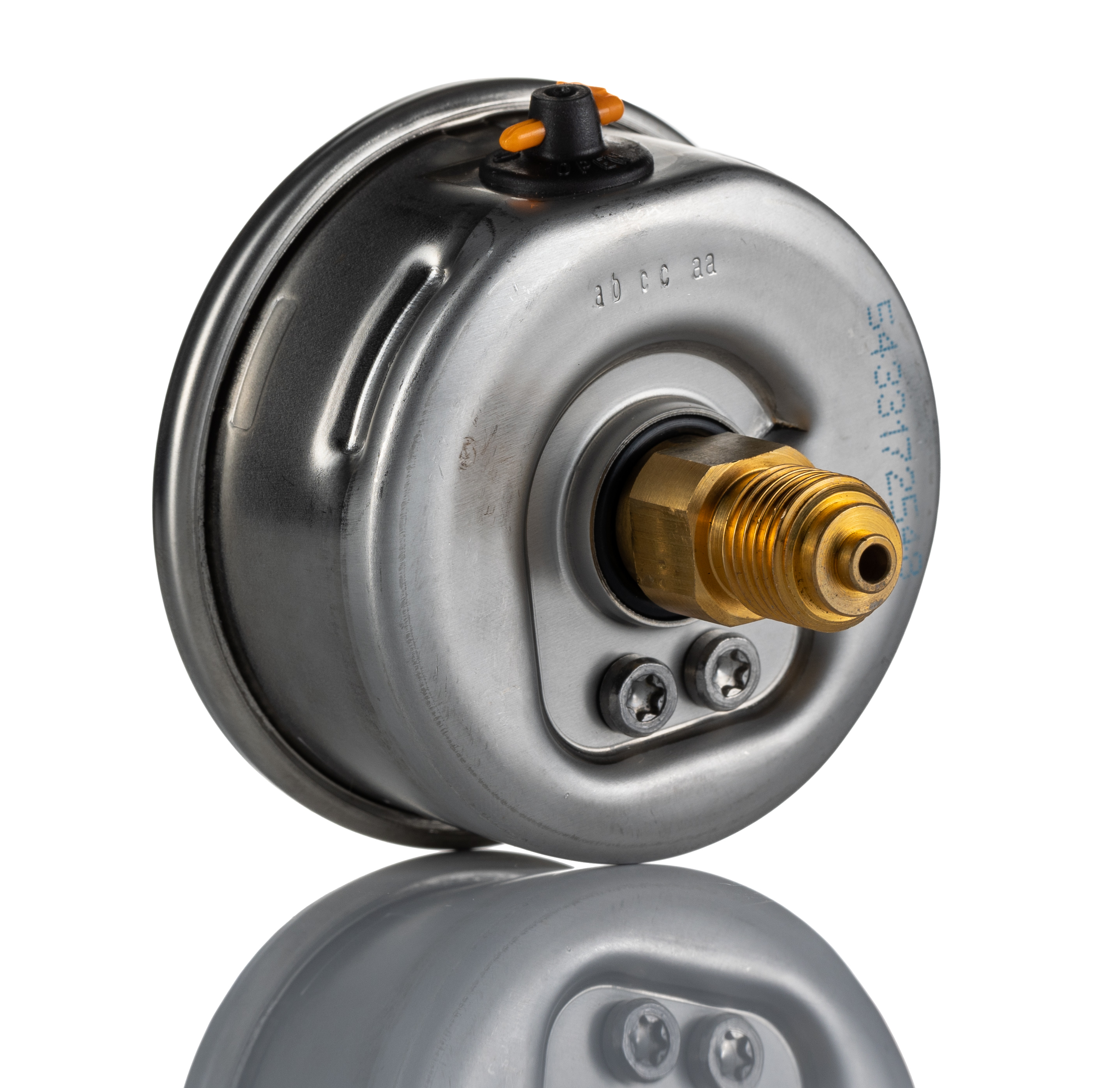 WIKA G 1/4 Analogue Pressure Gauge 160bar Back Entry 63mm Outside Diameter