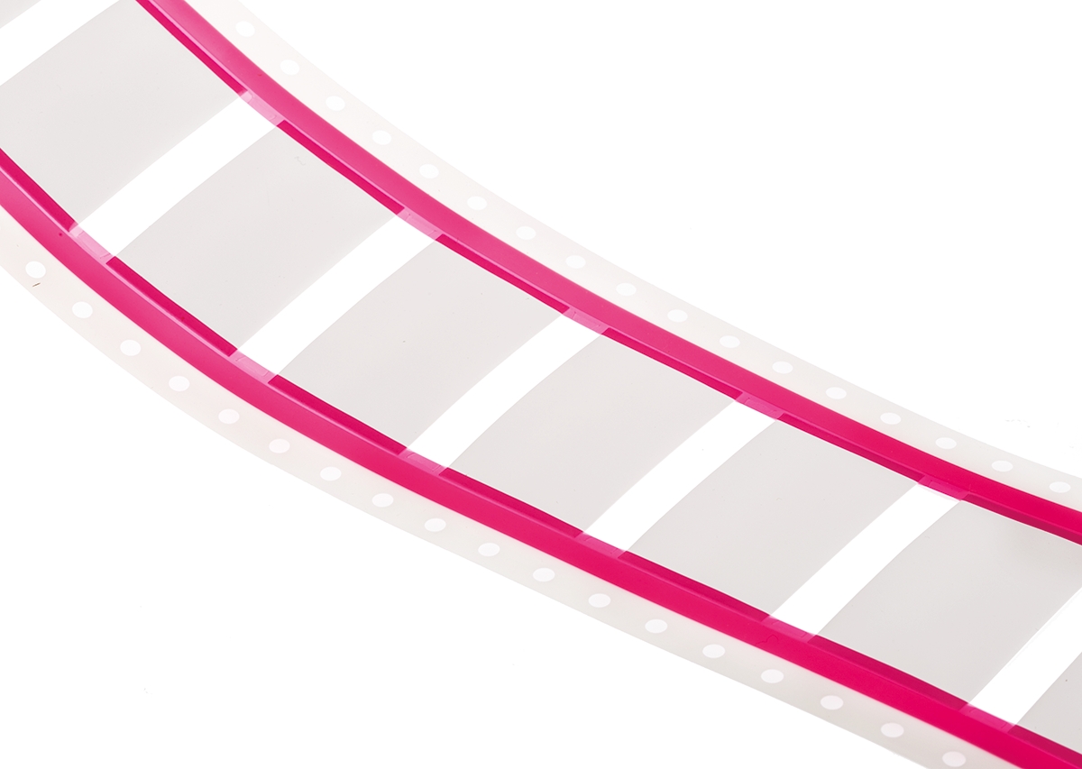 TE Connectivity RPS White Heatshrink Labels, 50mm Width, 250 Qty