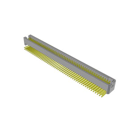 Samtec TFM Series Vertical Surface PCB Header, 100 Contact(s), 1.27 mm Pitch, 2 Row, Shrouded