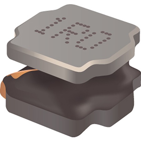 Bourns, SRN6045TA, 6045 Yes Power Inductor with a Ferrite Core, 1 μH Semi Shielded ±30 % 8 A Idc Q:15