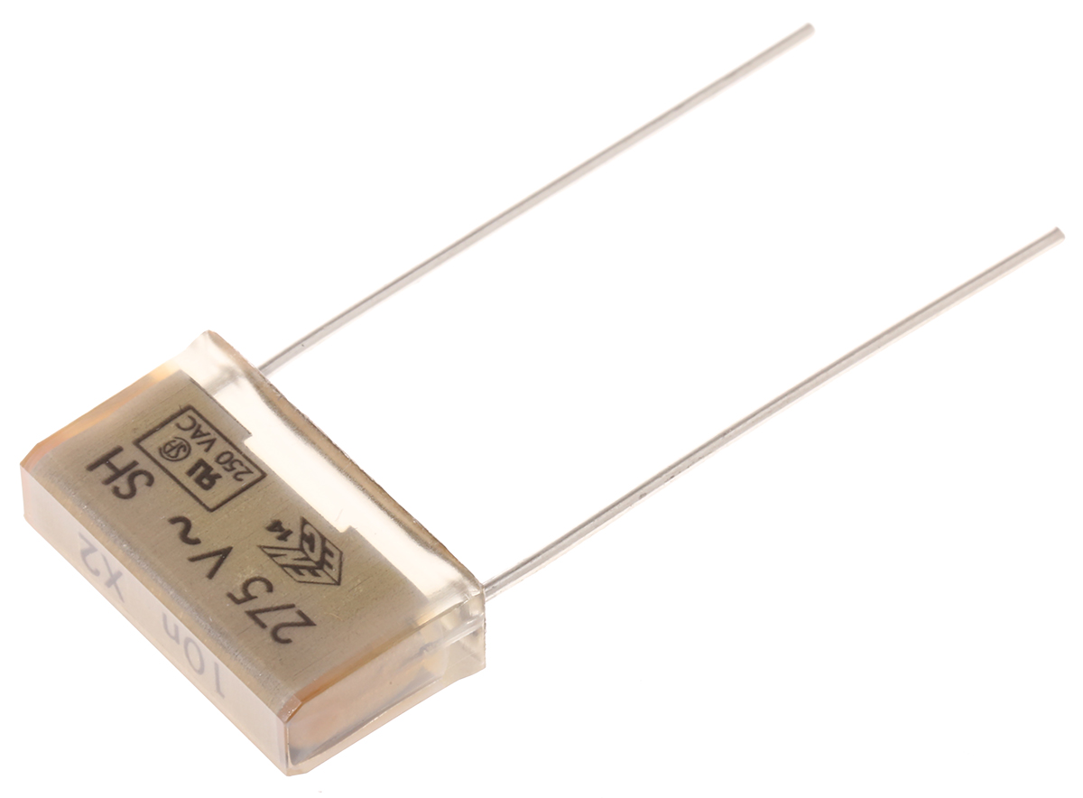 KEMET PME271 Paper Capacitor, 275V ac, ±20%, 10nF, Through Hole