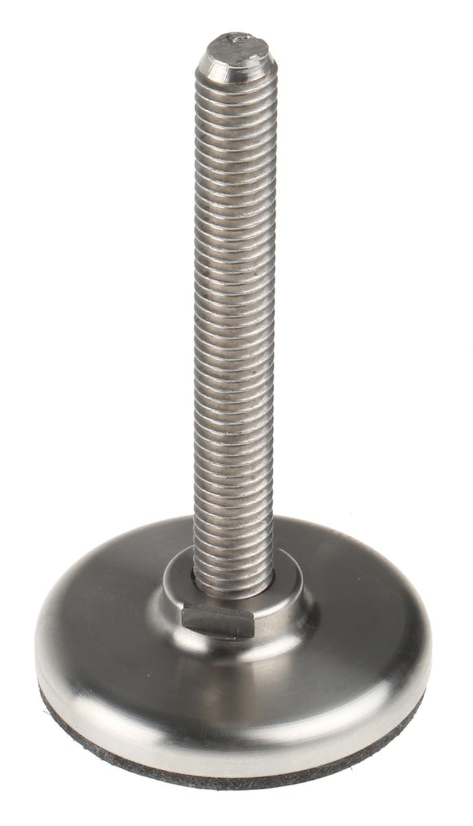 Nu-Tech Engineering M8 Stainless Steel Adjustable Foot, 450kg Static Load Capacity