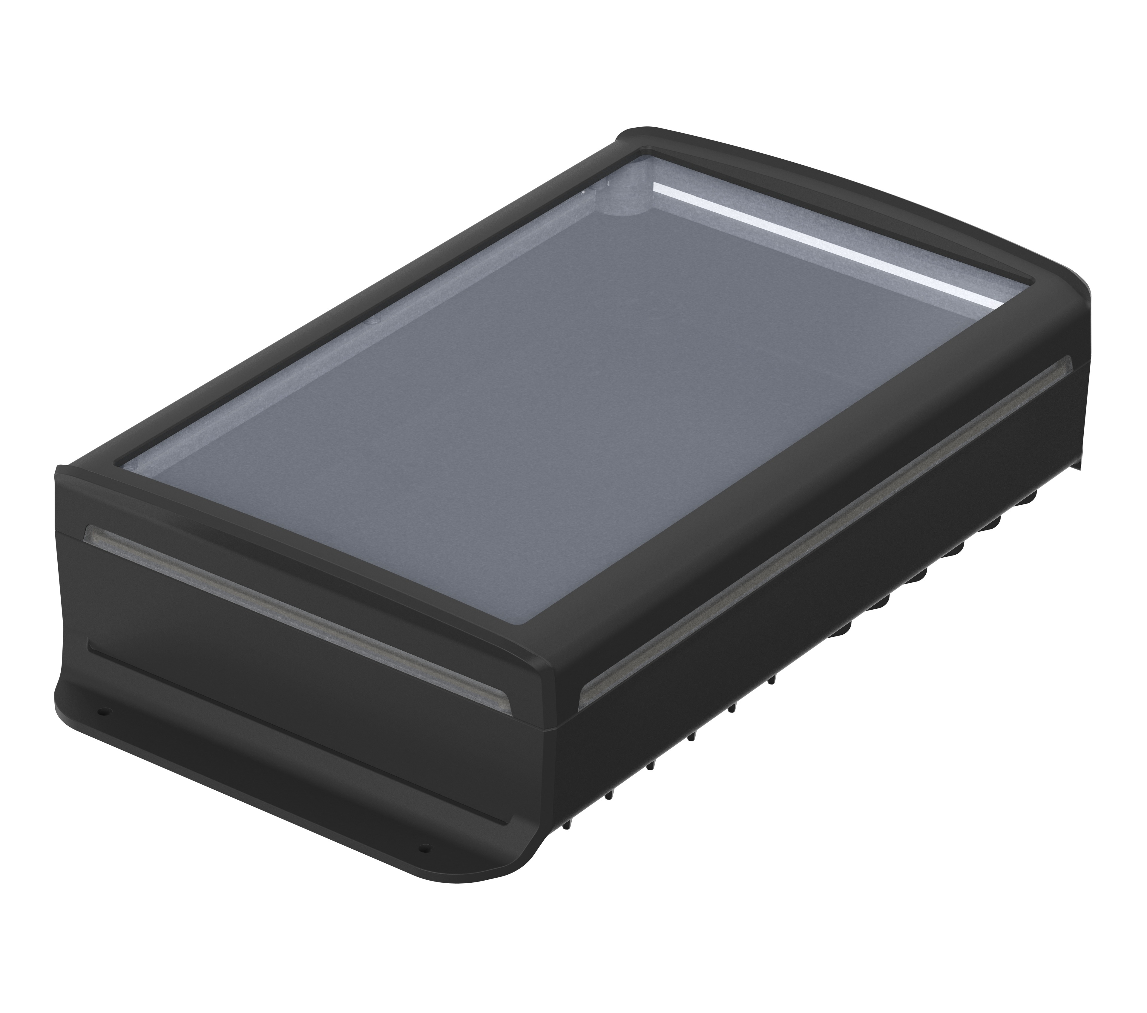 Bopla BoVersa Series Black, Transparent Polycarbonate General Purpose Enclosure, 323 x 185 x 76mm