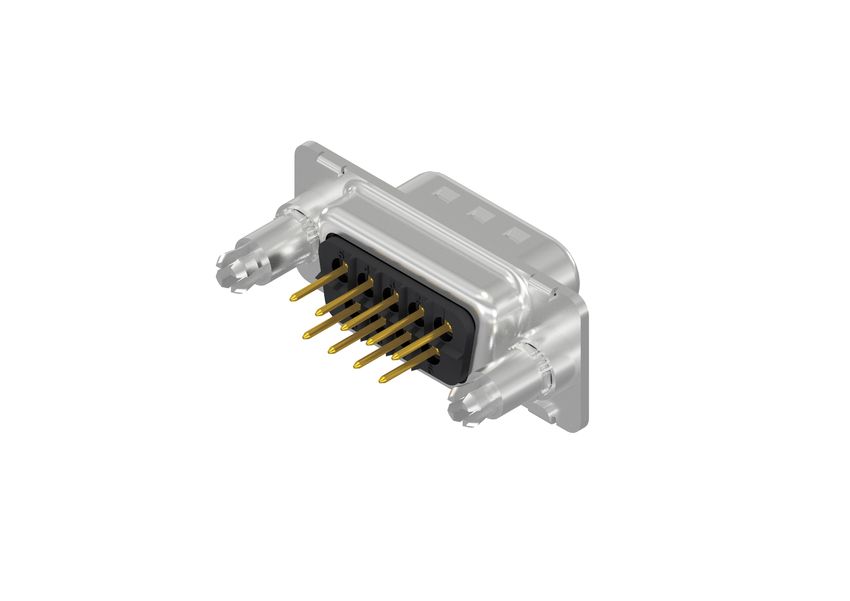 CONEC 163A161 9 Way Threaded Mount D-sub Connector Plug