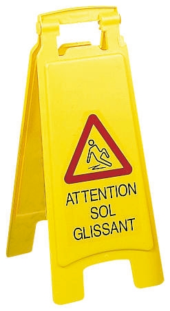 Brady General Hazard Hazard Warning Sign (French)