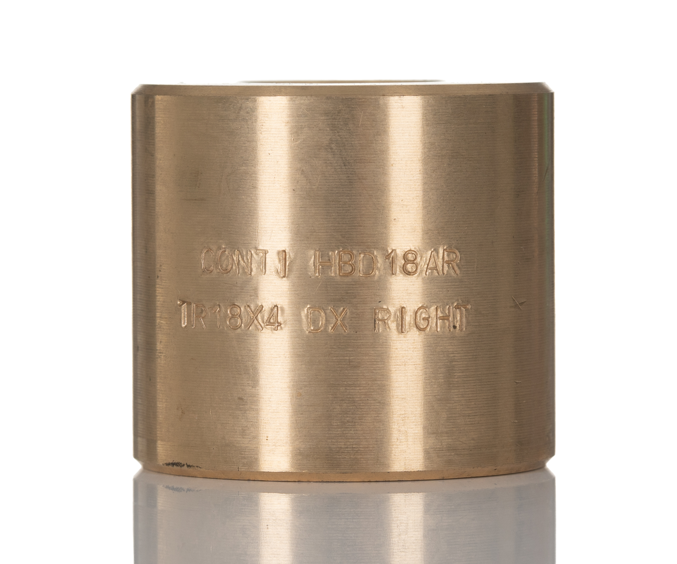 RS PRO Cylindrical Nut For Lead Screw, For Shaft Dia. 18mm