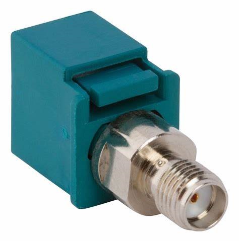 Amphenol RF Straight SMA Connector Fakra Jack Jack to SMA Jack