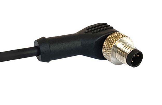 Bulgin Female 4 way Unterminated to Unterminated Sensor Actuator Cable, 1 m