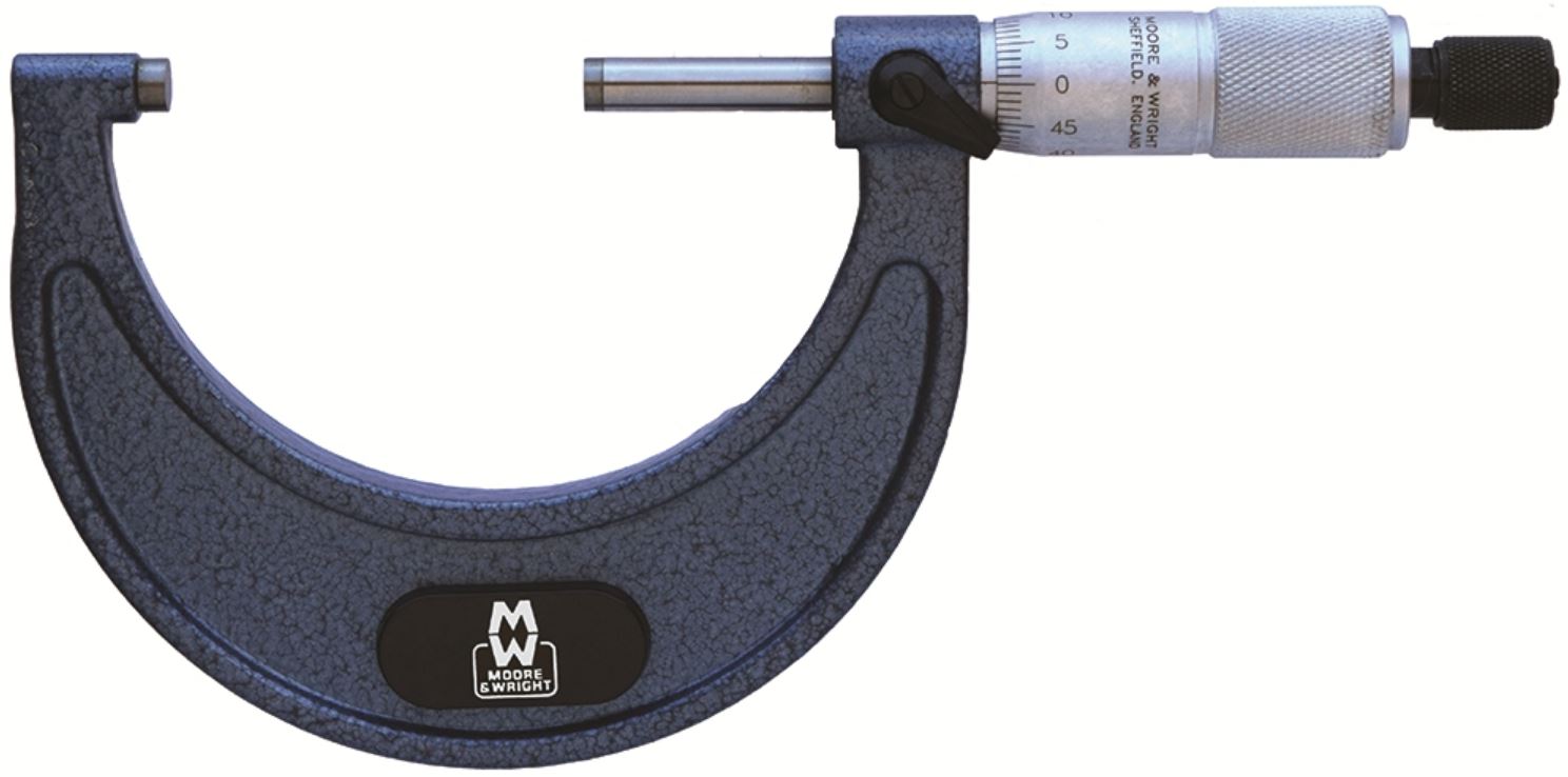 Moore & Wright 1966M50 External Micrometer, With UKAS Calibration