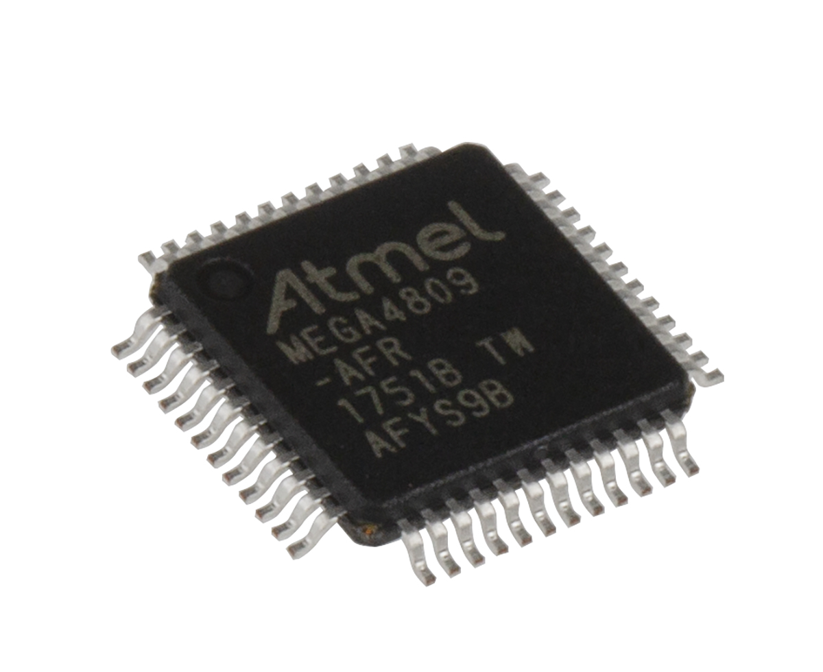 Microchip ATMEGA4809-AFR, 8 bit AVR, ATMEGA4809 Microcontroller, 20 MHz, 48kB FLASH, 48-Pin TQFP