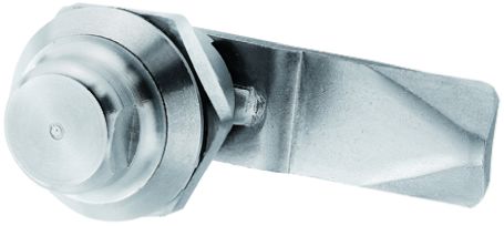 RS PRO Stainless Steel Hygienic Latch, 18mm Panel-to-Tongue, 20.2 x 22.2mm Cutout, Spanner Unlock