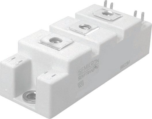 Semikron Danfoss SKM150GAR12T4 Single IGBT Module, 232 A 1200 V, 5-Pin SEMITRANS2, Panel Mount