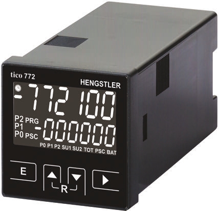 Hengstler TICO 772 Counter, 6 Digit LCD, 60kHz, 12 → 30 V dc