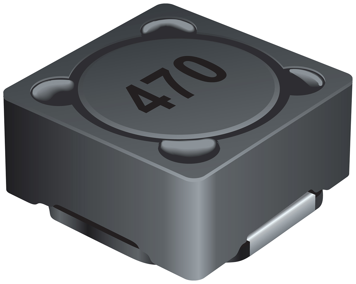 Bourns, SRR1280, 1280 Yes Wirewound Surface Mount Inductor with a Ferrite DR & RI Core, 1 mH Wirewound ±10 % 680 mA Idc