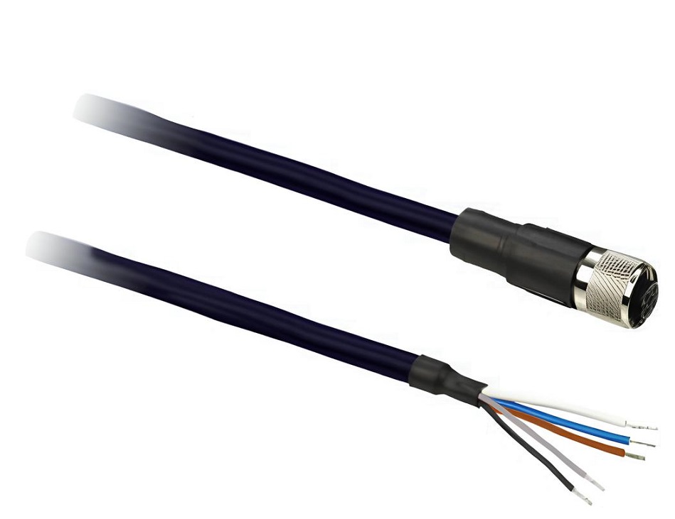 Telemecanique Sensors Female 5 way M12 to Female M12 Sensor Actuator Cable, 5 m