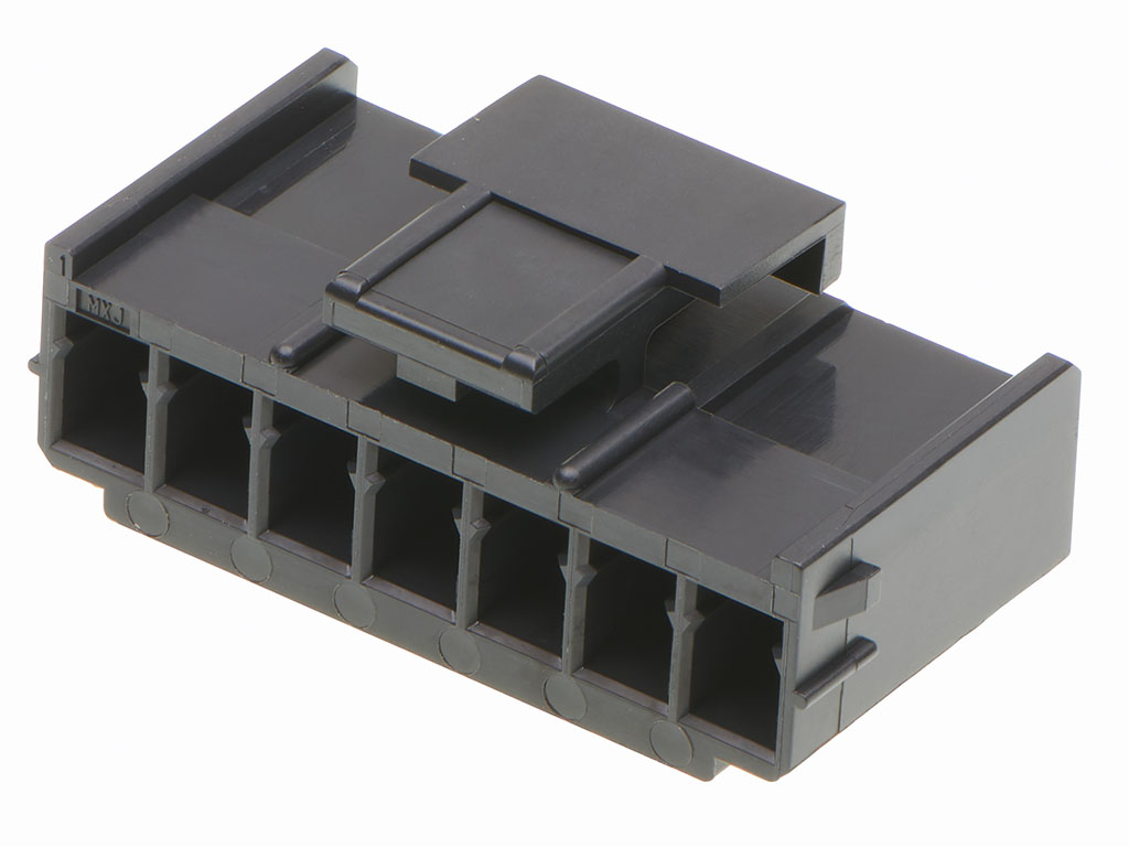 Molex, 511630 Receptacle Connector Housing, 2.5mm Pitch, 7 Way, 1 Row