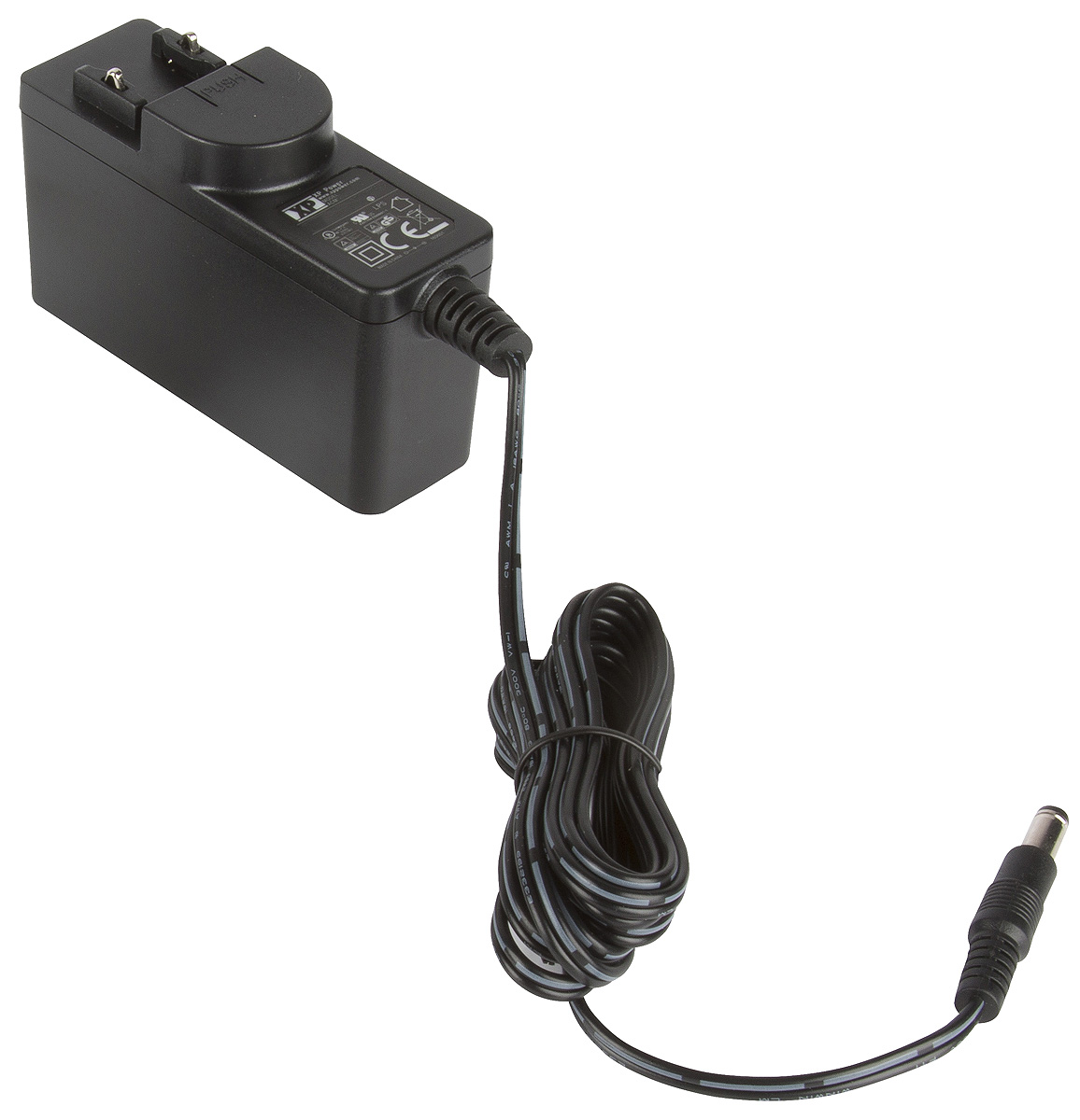XP Power 12W Plug-In AC/DC Adapter 12V dc Output, 1A Output