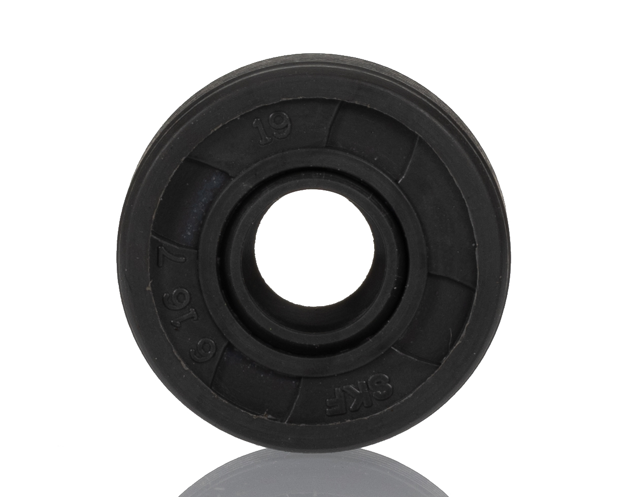 SKF Nitrile Rubber Seal, 6mm ID, 16mm OD, 7mm