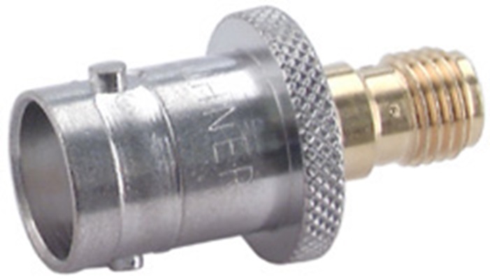 Huber+Suhner Straight Coaxial Adapter BNC Socket to SMA Socket 4GHz