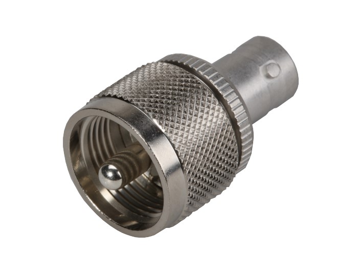 Huber+Suhner Straight Coaxial Adapter Coaxial Plug to BNC Socket 200MHz