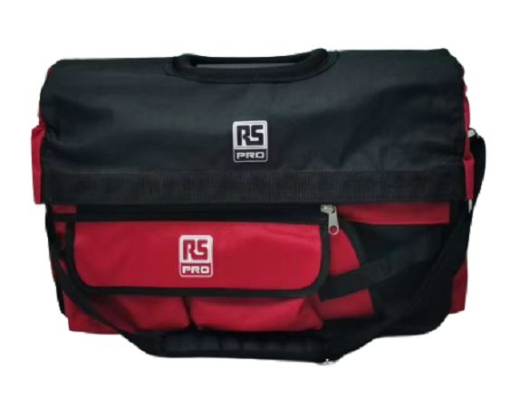 RS PRO Polyester Tool Bag with Shoulder Strap 510mm x 215mm x 312mm