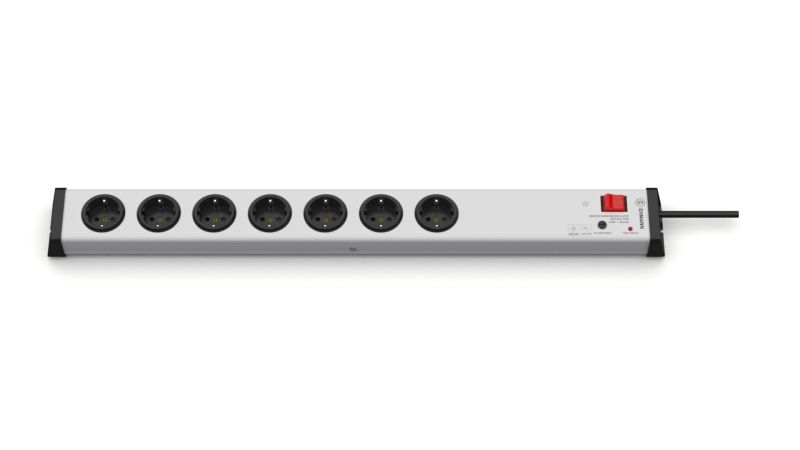 Bodo Ehmann Type F - German Schuko 7 Gang Power Distribution Unit, 1.5m Cable, 16A, 230 V
