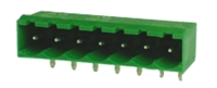 RS PRO, 5.0mm Pitch, 7 Way, Right Angle, Pluggable Terminal Block, Header, Through Hole, Solder Termination