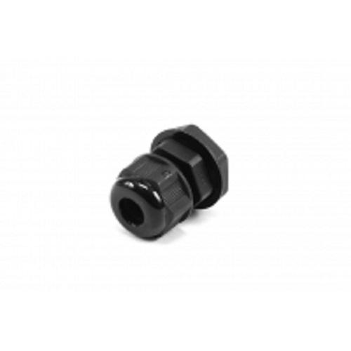 Hammond 1427NCG Series Black Nylon Cable Gland, PG9 Thread, 4mm min., 8mm max., IP68