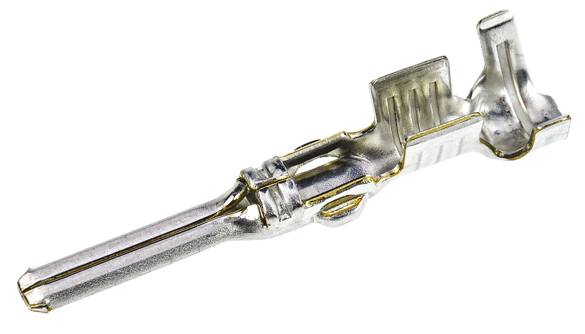 TE Connectivity Econoseal J 070 Mk II Series Male Crimp Terminal, 20AWG Min, 16AWG Max
