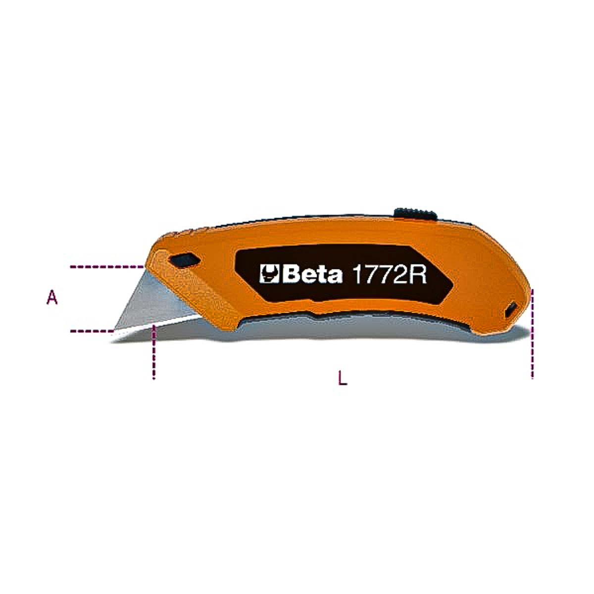 BETA Flat Safety Knife Blade