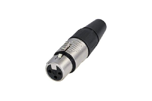 REAN Products Cable Mount XLR Connectors, Female, 3 Way