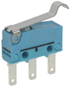 Panasonic Simulated Roller Lever Micro Switch, Through Hole Terminal, 2 A @ 30 V dc, SP-CO, IP67