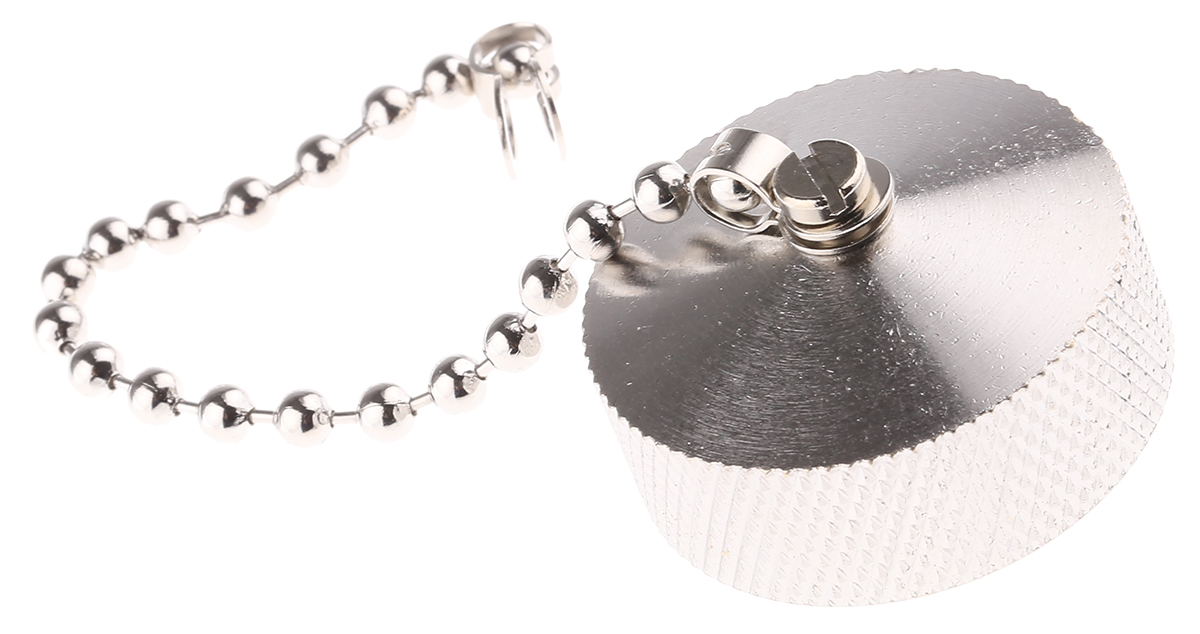 Telegartner RF Connector Dust Cap for 7-16 Type Connector Female  Cord Included
