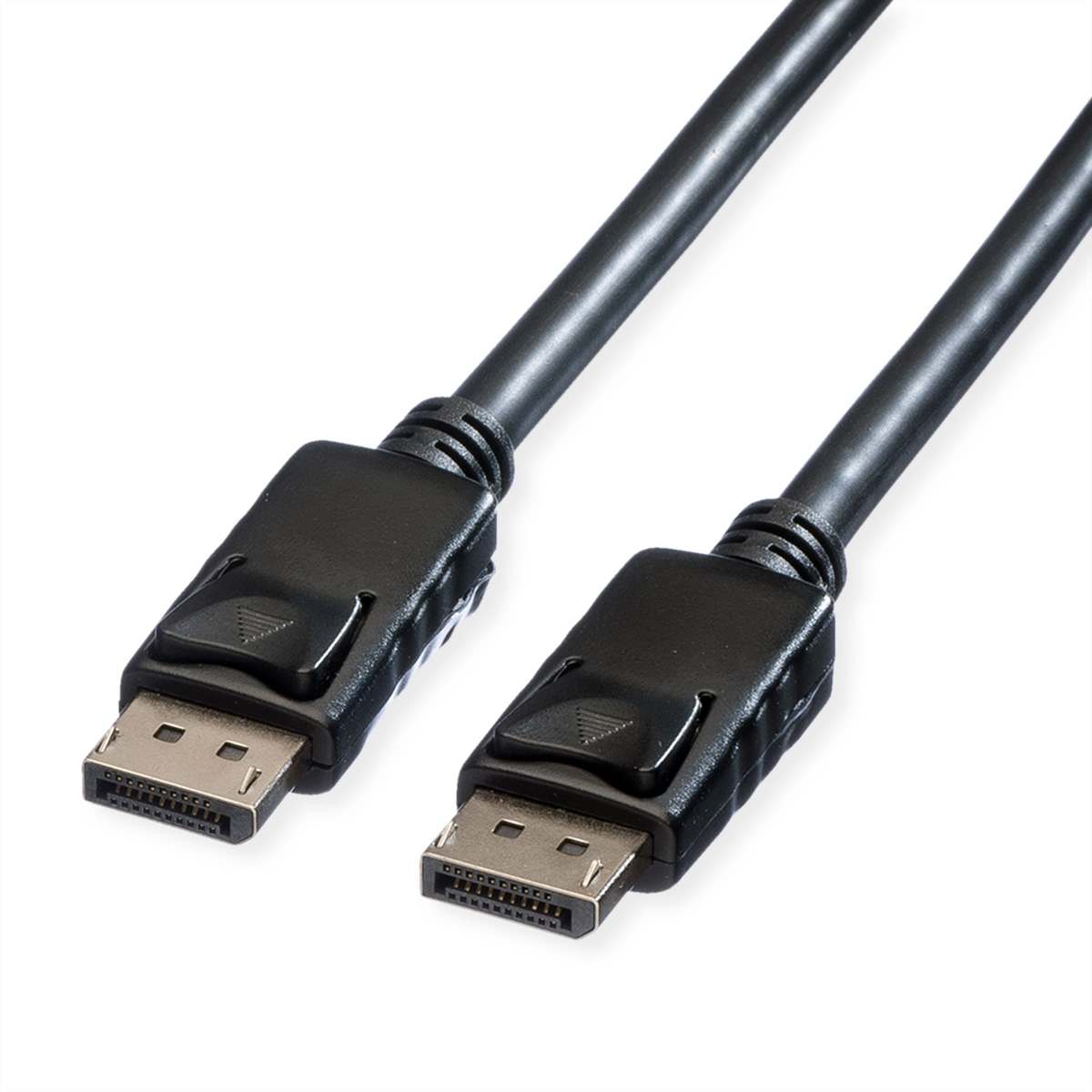 Roline Male DisplayPort to Male DisplayPort  Cable, 4096 x 2560, 1.5m