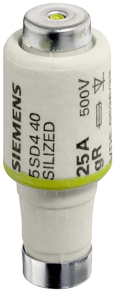Siemens 30A DII Diazed Fuse, E27 Thread Size, gR, 500V