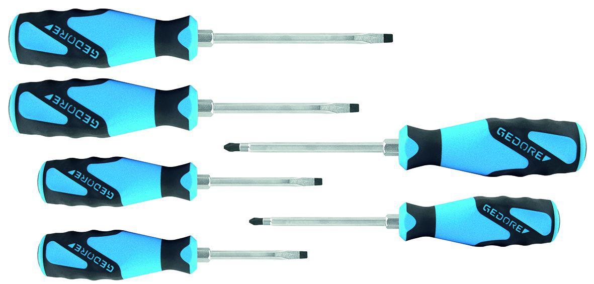 Gedore Phillips Screwdriver Set, 6-Piece