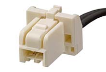 Molex 2 Way Male CLIK-Mate to 2 Way Male CLIK-Mate Wire to Board Cable, 300mm
