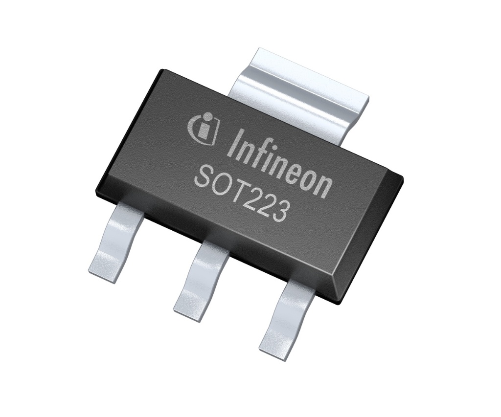 Infineon TLE42644GHTSA3, Linear Voltage Regulator 45V PG-SOT223-4 4-Pin