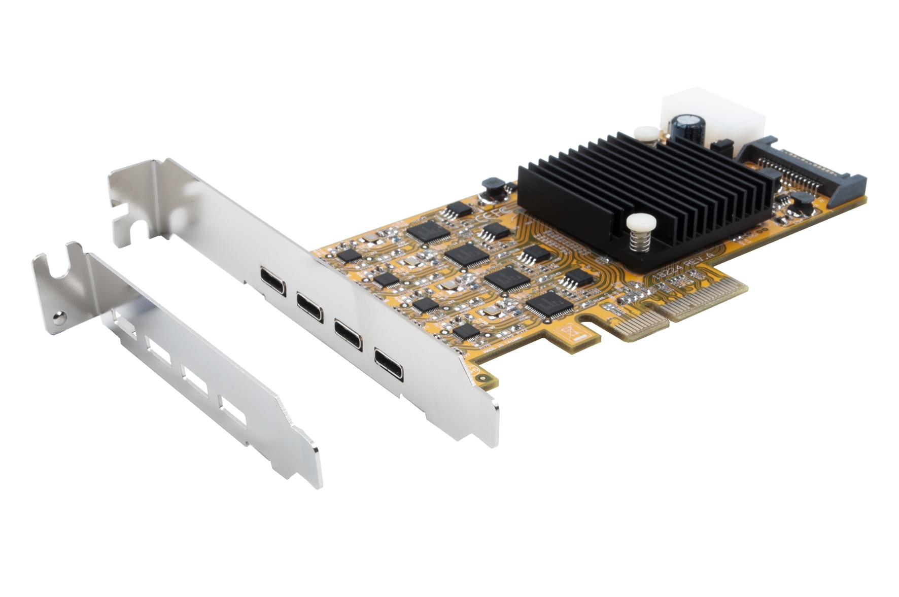 Exsys 4 Port PCIe USB 3.2 Serial Card