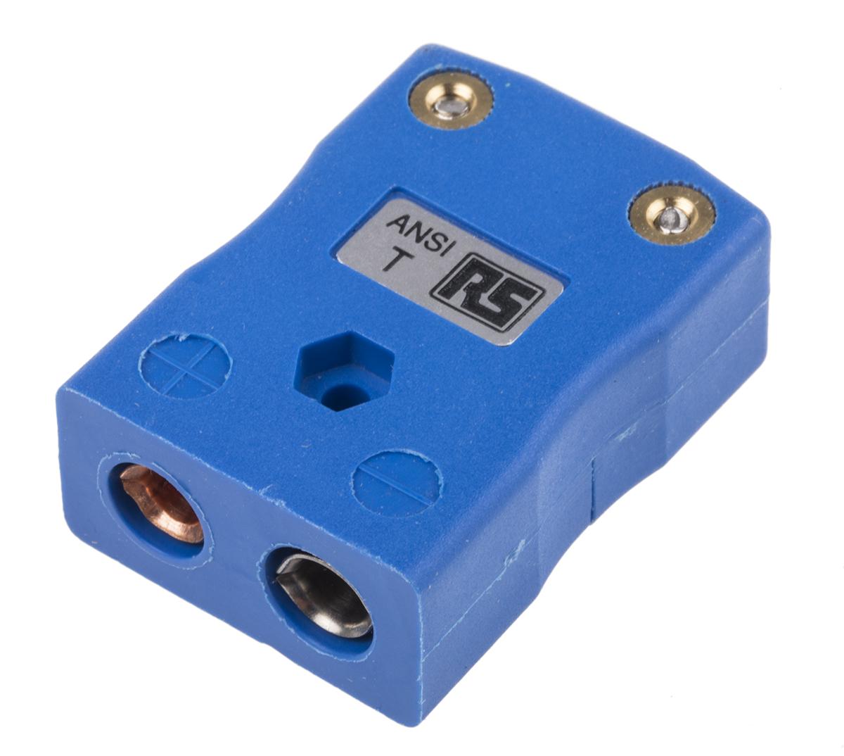 RS PRO Standard Thermocouple Connector for Use with Type T Thermocouple, 6mm Probe, ANSI, RoHS Compliant Standard