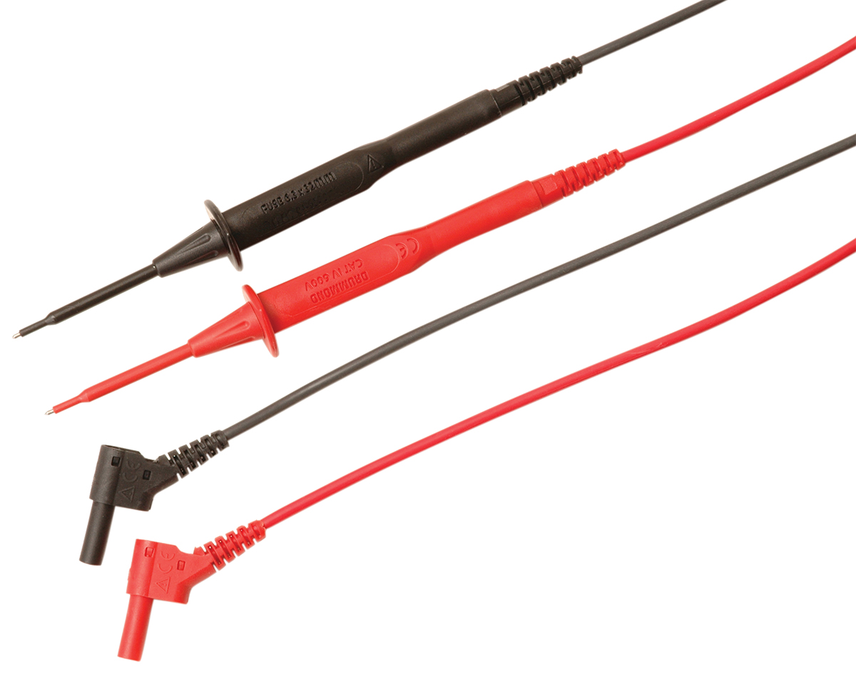 Martindale MP30-08 Fused Test Lead Kit, CAT IV, 500mA